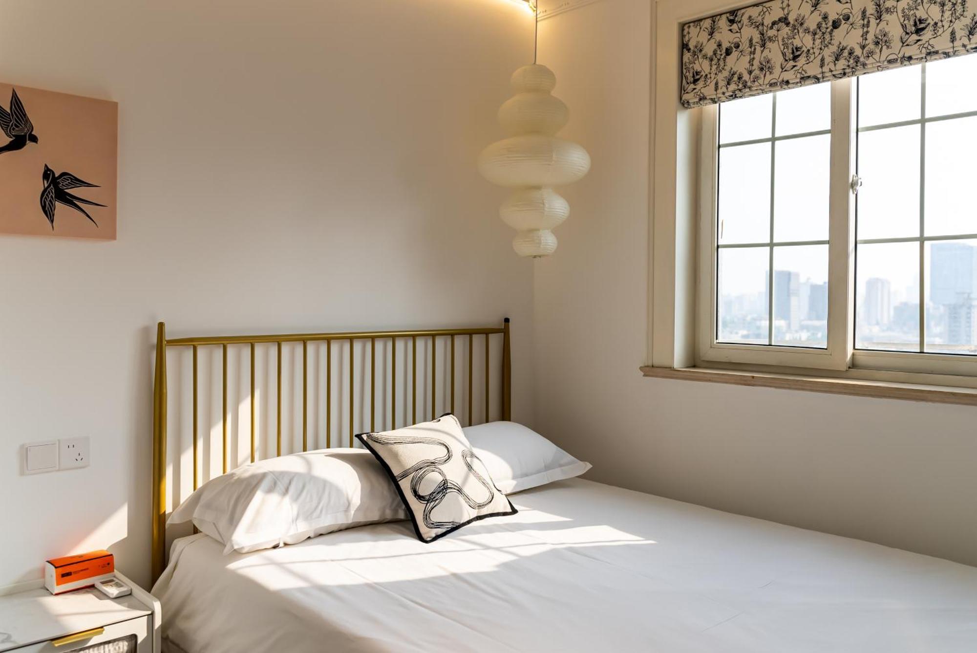 Shanghai Yi Du B&B -Family - Friendly Suite Close To People'S Square And Subway Exteriör bild