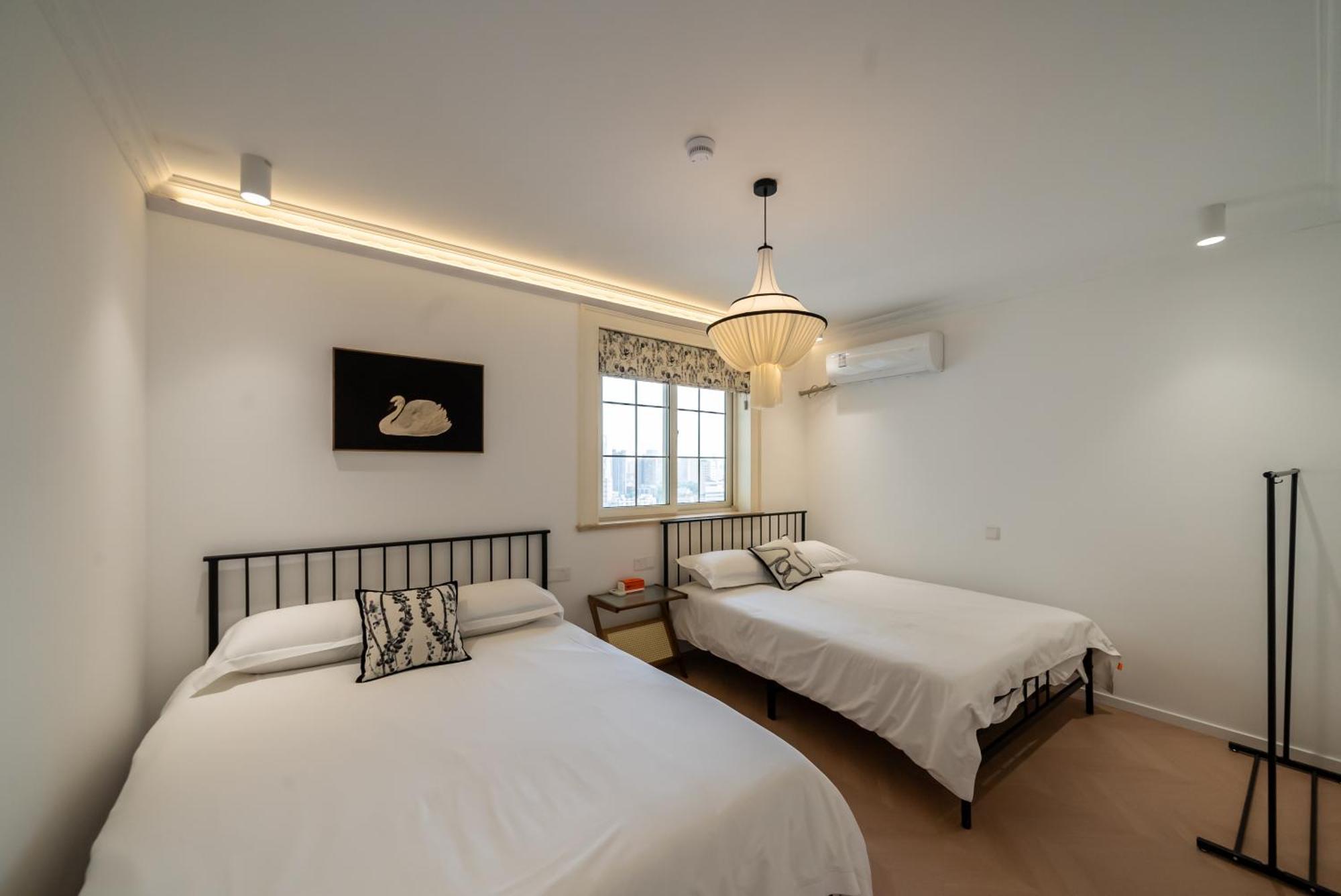 Shanghai Yi Du B&B -Family - Friendly Suite Close To People'S Square And Subway Exteriör bild