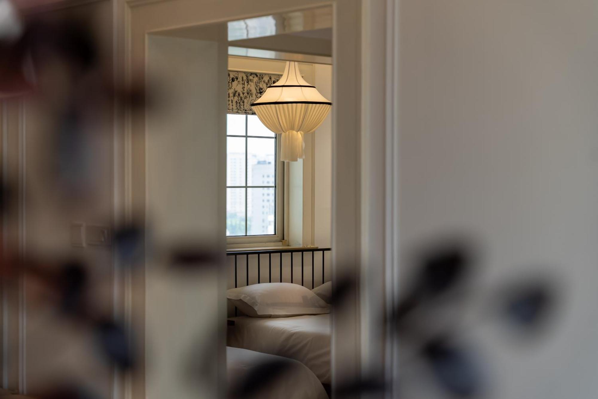 Shanghai Yi Du B&B -Family - Friendly Suite Close To People'S Square And Subway Exteriör bild