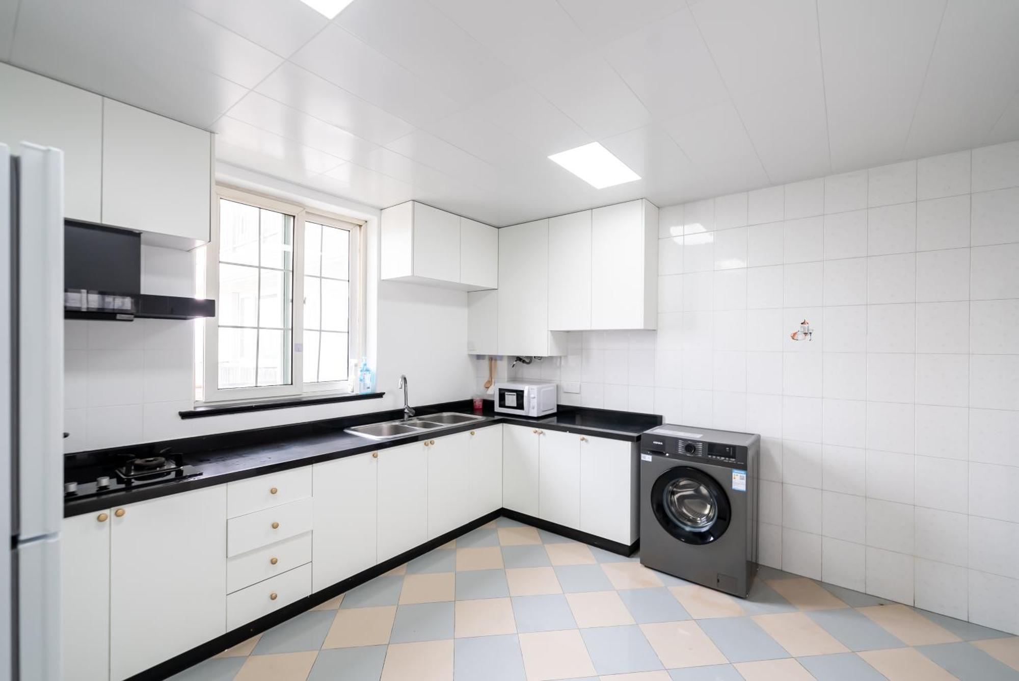 Shanghai Yi Du B&B -Family - Friendly Suite Close To People'S Square And Subway Exteriör bild